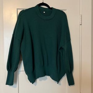 Green sweater